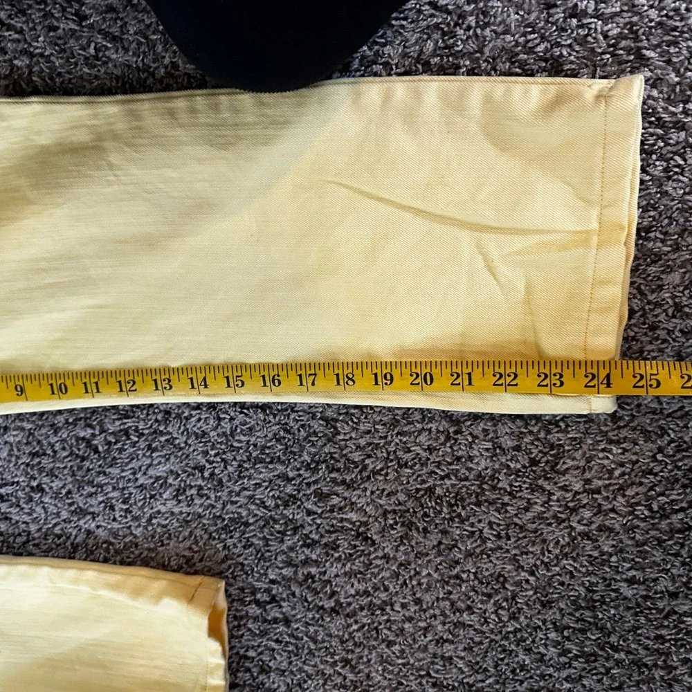 Faded Glory Yellow Bootcut Jeans Stretch Casual Denim‎ Pants Women's Size 6